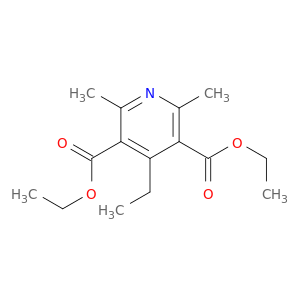 3,5-二乙基-2,6-二甲基-3,5-吡啶二羧酸盐