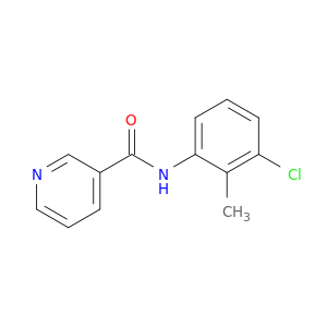 3-Pyridinecarboxamide, N-(3-chloro-2-methylphenyl)-