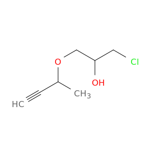 1-(but-3-yn-2-yloxy)-3-chloropropan-2-ol
