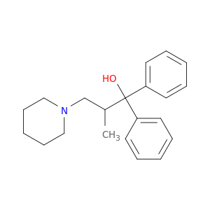 1-Piperidinepropanol, b-methyl-a,a-diphenyl-