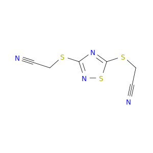 3,5-BIS(CYANOMETHYLTHIO)-1,2,4-THIADIAZOLE