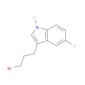 1H-Indole, 3-(3-bromopropyl)-5-fluoro-