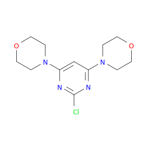 Morpholine, 4,4'-(2-chloro-4,6-pyrimidinediyl)bis-