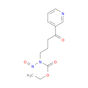 Carbamic acid, nitroso(4-oxo-4-(3-pyridyl)butyl)-, ethyl ester