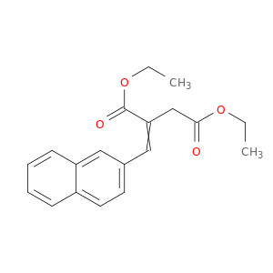Butanedioic acid, (2-naphthalenylmethylene)-, diethyl ester