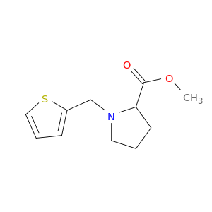 METHYL 1-(THIOPHEN-2-YLMETHYL)PYRROLIDINE-2-CARBOXYLATE