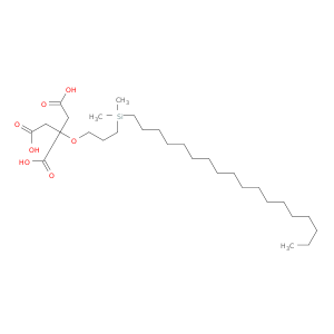 1,2,3-Propanetricarboxylic acid, 2-[3-(dimethyloctadecylsilyl)propoxy]-