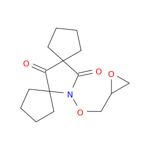 12-Azadispiro[4.1.4.2]tridecane-6,13-dione, 12-(oxiranylmethoxy)-
