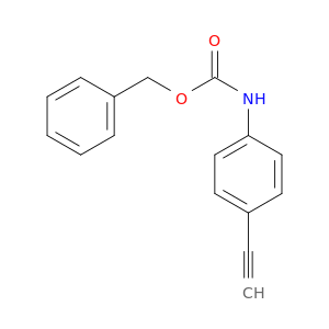 Carbamic acid, (4-ethynylphenyl)-, phenylmethyl ester
