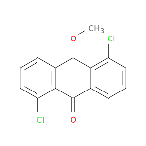 9(10H)-Anthracenone, 1,5-dichloro-10-methoxy-