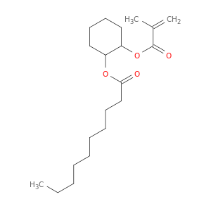 Decanoic acid, 2-[(2-methyl-1-oxo-2-propenyl)oxy]cyclohexyl ester