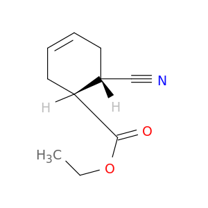 3-Cyclohexene-1-carboxylic acid, 6-cyano-, ethyl ester, cis-