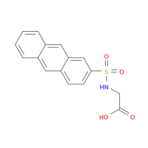 Glycine, N-(2-anthracenylsulfonyl)-