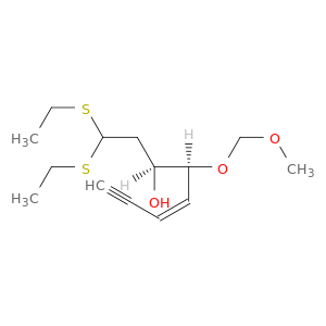 5-Octen-7-yn-3-ol, 1,1-bis(ethylthio)-4-(methoxymethoxy)-, (3S,4S,5Z)-
