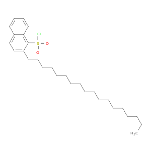 1-Naphthalenesulfonyl chloride, 2-octadecyl-