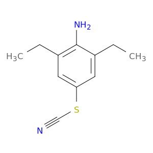 [(4-amino-3,5-diethylphenyl)sulfanyl]formonitrile