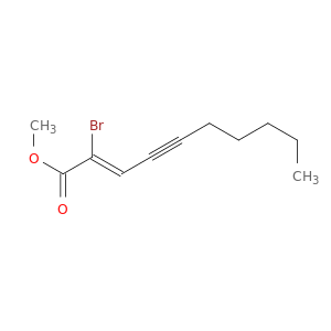 2-Decen-4-ynoic acid, 2-bromo-, methyl ester, (2Z)-