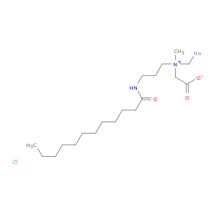 1-丙氨酸,N-(羧甲基)-N,N-二甲基-3-[(1-氧二二癸基)氨基]-,氯化钠,钠盐(1：1：1)