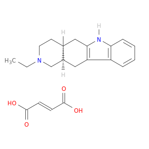1H-Pyrido(4,3-b)carbazole, 2,3,4,4a,5,6,11,11a-octahydro-2-ethyl-, cis-, (E)-2-butenedioate (1:1)