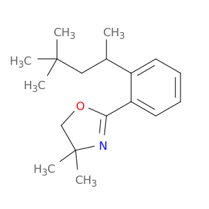Oxazole, 4,5-dihydro-4,4-dimethyl-2-[2-(1,3,3-trimethylbutyl)phenyl]-