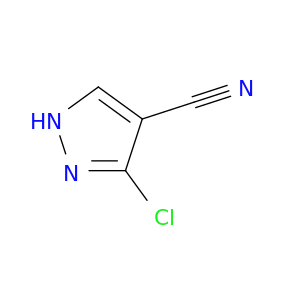 3-氯-1H-吡唑-4-甲腈