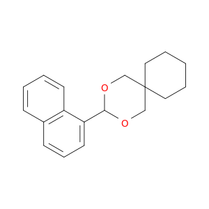 2,4-Dioxaspiro[5.5]undecane,3-(1-naphthalenyl)-