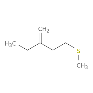 Pentane, 3-methylene-1-(methylthio)-