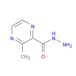 2-Pyrazinecarboxylicacid, 3-methyl-, hydrazide