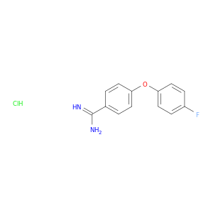 4-(4-Fluorophenoxy)benzene-1-carboximidamide Hydrochloride