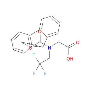N-(((9H-芴-9-基)甲氧基)羰基)-N-(2,2,2-三氟乙基)甘氨酸