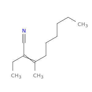 2-Nonenenitrile, 2-ethyl-3-methyl-