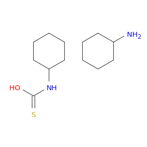 Carbamothioic acid, cyclohexyl-, compd. with cyclohexanamine (1:1)