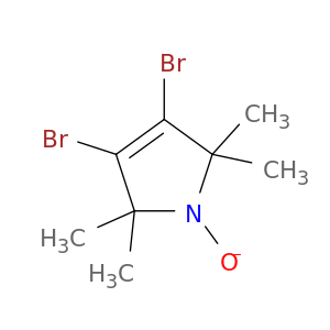 3,4-Dibromo-1-oxyl-2,2,5,5-tetramethyl-δ3-pyrroline