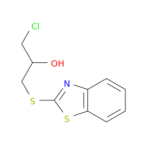 1-(2-苯并噻唑烷硫基)-3-氯-2-丙醇
