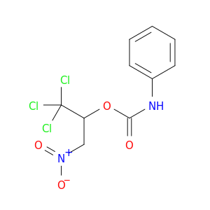 1,1,1-trichloro-3-nitropropan-2-yl phenylcarbamate
