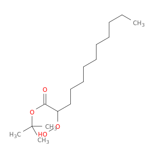 Dodecanoic acid, 2-hydroperoxy-, 1,1-dimethylethyl ester