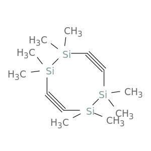 1,2,5,6-Tetrasilacycloocta-3,7-diyne, 1,1,2,2,5,5,6,6-octamethyl-