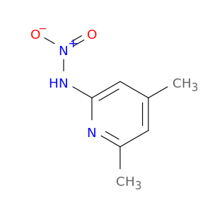 2-Pyridinamine, 4,6-dimethyl-N-nitro-