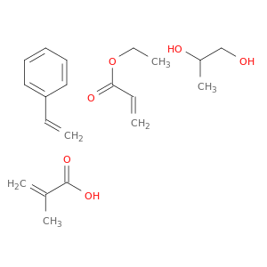 2-丙烯酸,2-甲基-,用1,2-丙二醇的单酯,聚合物与乙苯苯和2-丙酸乙酯