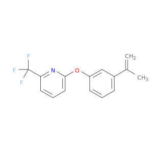 Pyridine, 2-[3-(1-methylethenyl)phenoxy]-6-(trifluoromethyl)-