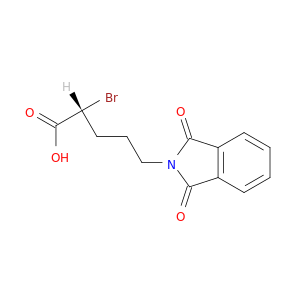 (R)-5-苯二酰亚氨基-2-溴戊酸
