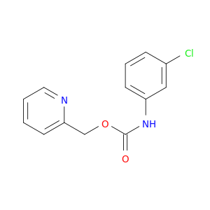 Pyridin-2-ylmethyl N-(3-chlorophenyl)carbamate