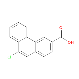 3-Phenanthrenecarboxylicacid, 9-chloro-