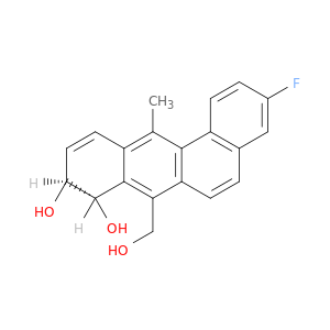 (8s,9s)-3-fluoro-7-(hydroxymethyl)-12-methyl-8,9-dihydrotetraphene-8,9-diol