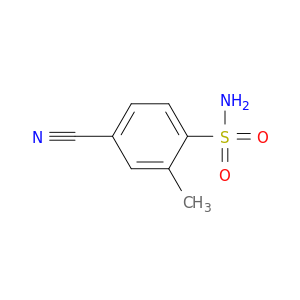 4-cyano-2-methylbenzene-1-sulfonamide