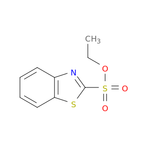 2-Benzothiazolesulfonic acid, ethyl ester