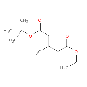 Pentanedioic acid, 3-methyl-, 1,1-dimethylethyl ethyl ester