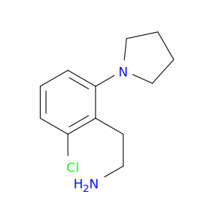 2-[2-氯-6-(吡咯烷-1-基)苯基]乙-1-胺