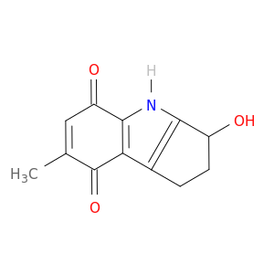 Cyclopent[b]indole-5,8-dione, 1,2,3,4-tetrahydro-3-hydroxy-7-methyl- (9CI)