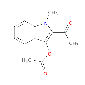 Ethanone, 1-[3-(acetyloxy)-1-methyl-1H-indol-2-yl]-
